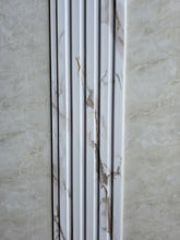 WPC Slat Wall Panel Marble and Gold