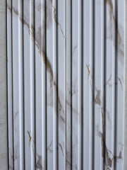 WPC Slat Wall Panel Marble and Gold