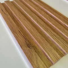 BACK IN STOCK EARLY 2026 WPC Slat Wall Panel Wood Grain