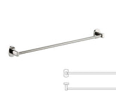 Single Bar Towel Rail Stainless Steel