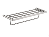 Towel Rack with Shelf Stainless Steel