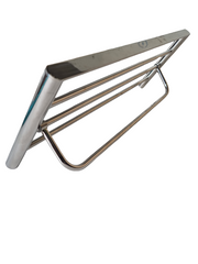 Towel Rack with Shelf Stainless Steel