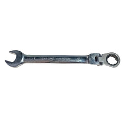 17mm Flexible Head Ratchet Combination Spanner