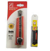 25mm Snap Knife and Blade Set