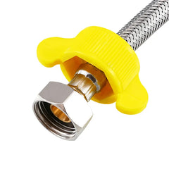 2 Pack Stainless Steel Flexible Hose 50cm