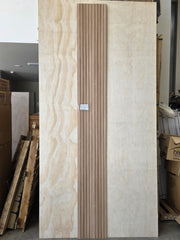 WPC Slat Wall Panel Wood Colour