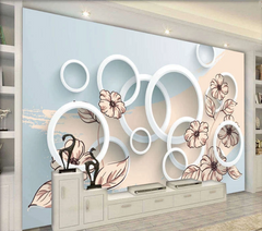 8D Wallpaper Feature Mural
