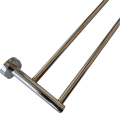 Double Towel Rail Stainless Steel