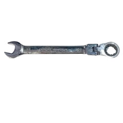 15mm Flexible Head Ratchet Combination Spanner
